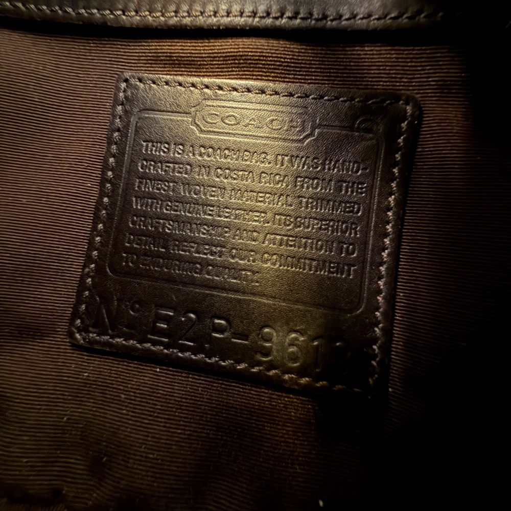 Coach Stylish Tan and Brown Women's Bag - Picture 4 of 4
